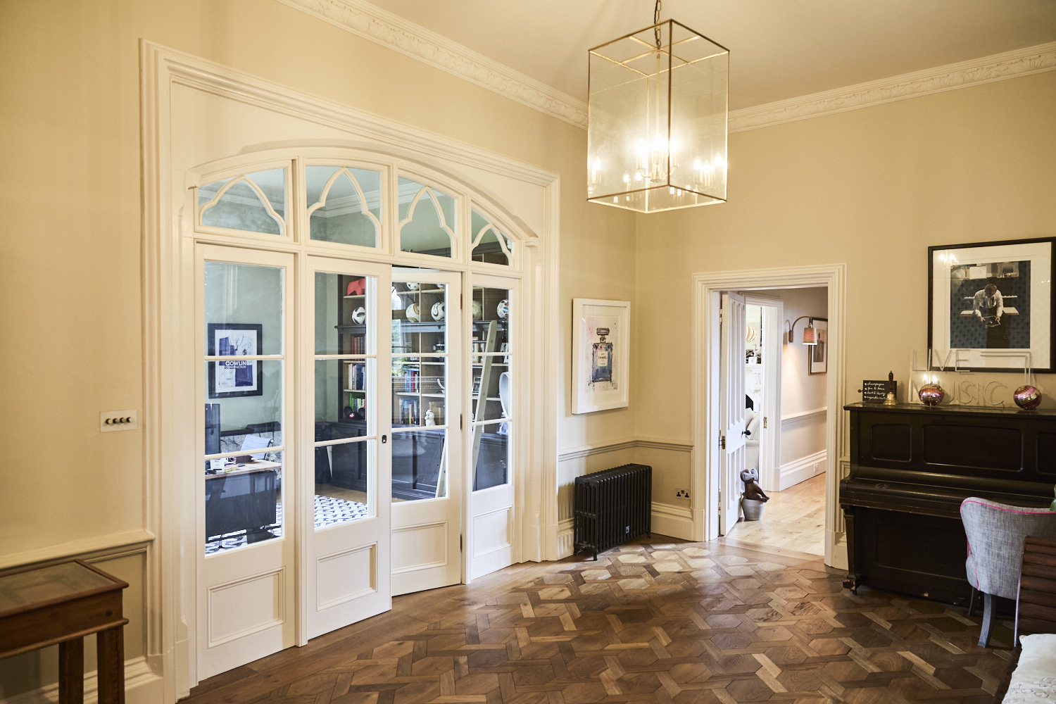 Manton Property, Grade II listed Gothic Manor. Gloucestershire countryside. Project Management. Renovation.